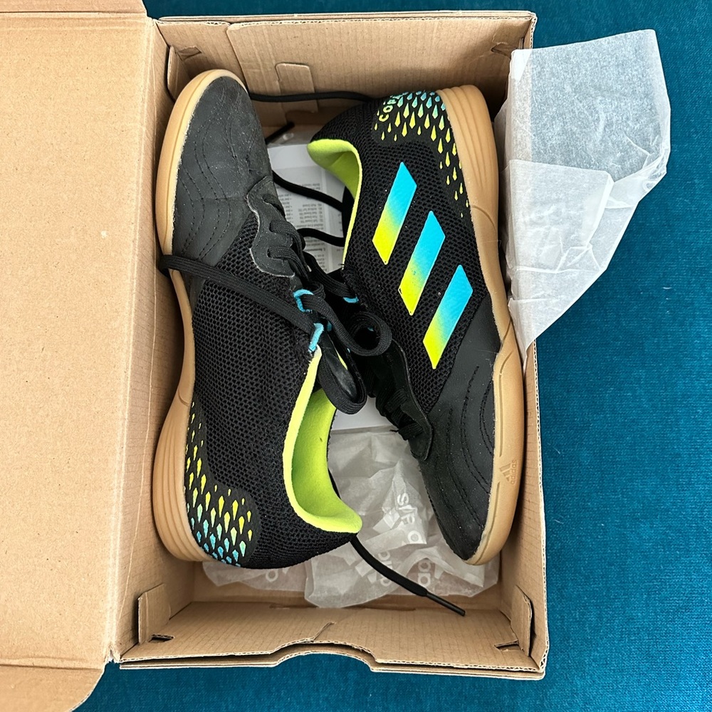Adidas youth size 3 futsol sneakers ( for indoor soccer).